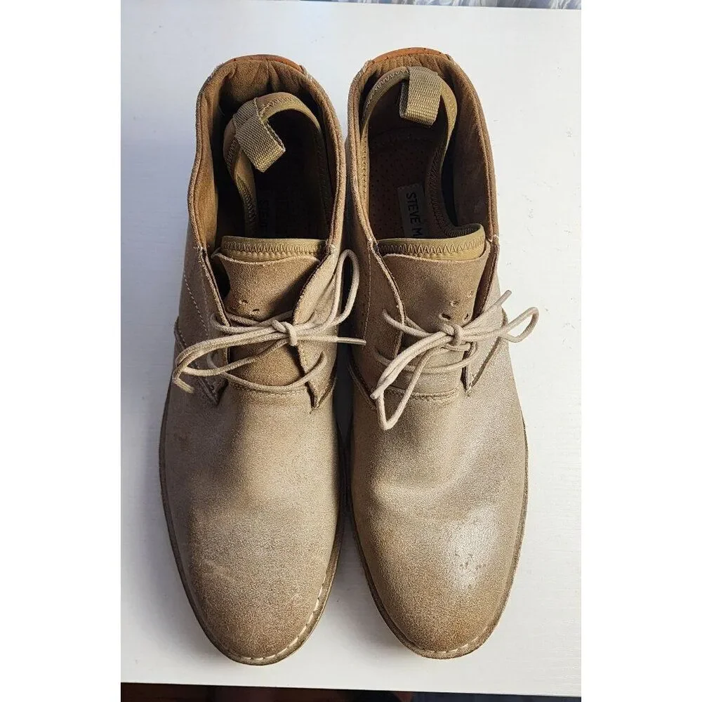 Steve Madden Men's Syrlo Size 12M Camel tone Dress Shoes